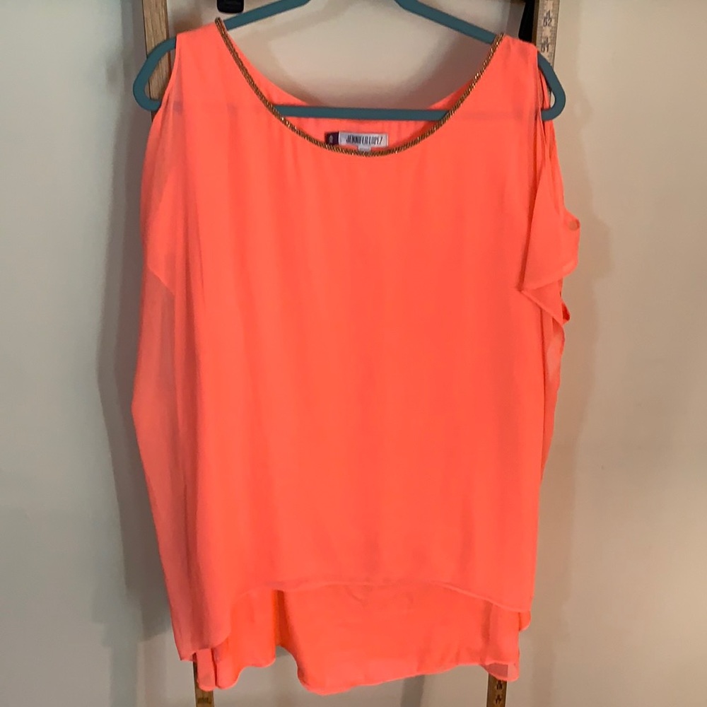 Cold shoulder blouse